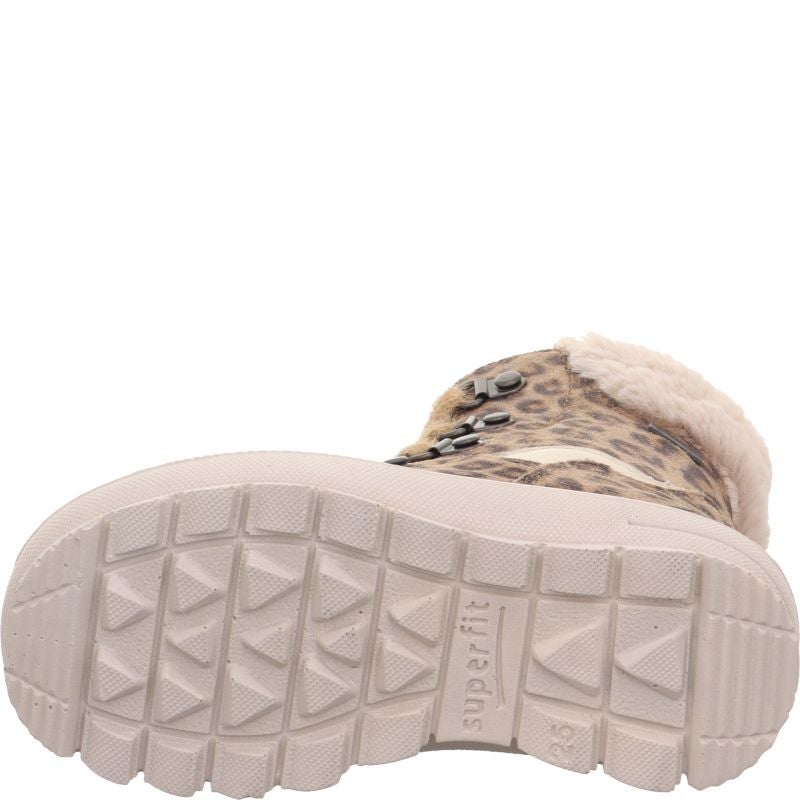 Superfit FLAVIA Boots - Material: Leder/Textil in Braun