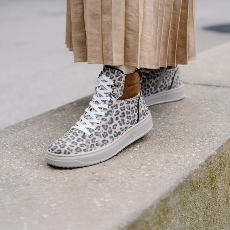 legero REJOISE Damen Sneaker high - Material: Leder in Mehrfarbig