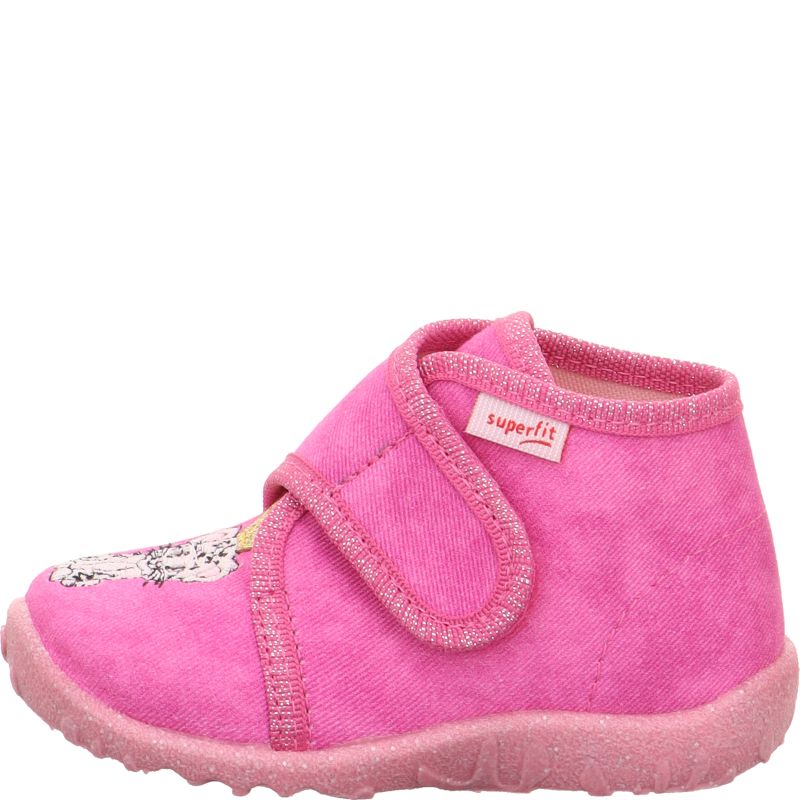 Superfit SPOTTY Girls Slipper - Material: Textile in Rose