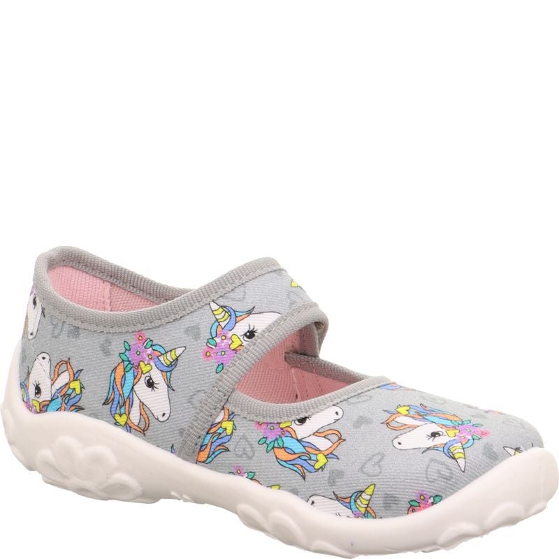 Superfit BONNY Girls Slipper - Material: Textile in Grey