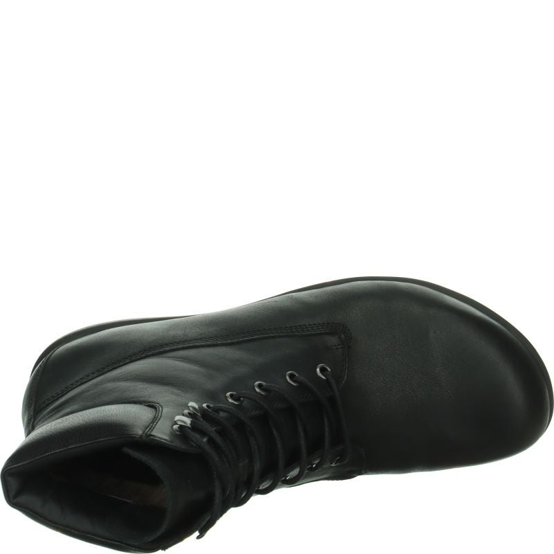 Think KONG HERREN Men Lace-up boot - Material: Leather in Black