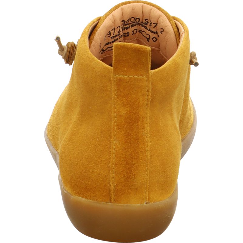 Think! NATURE Damen Sneaker high - Material: Leder in Braun