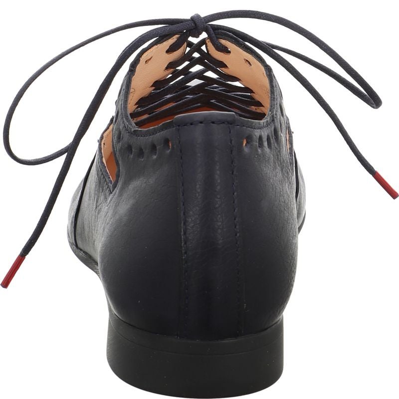 Think GUAD2 Woman Lace up shoe - Material: Leather in Blue