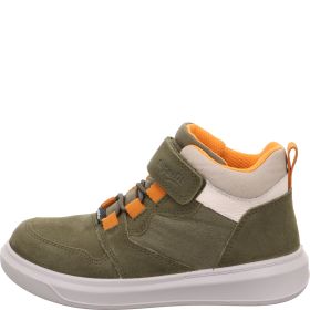 Superfit COSMO Boys Sneakers high - Material: Leather/Textil in Green