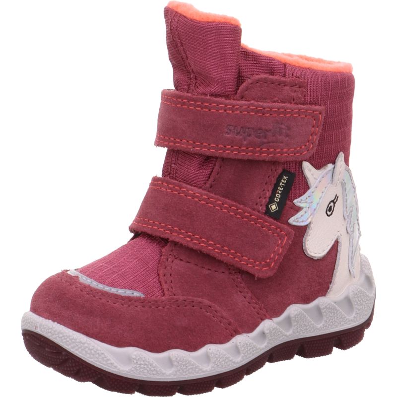 Superfit ICEBIRD Mädchen Boots - Material: Leder/Textil in Rosa