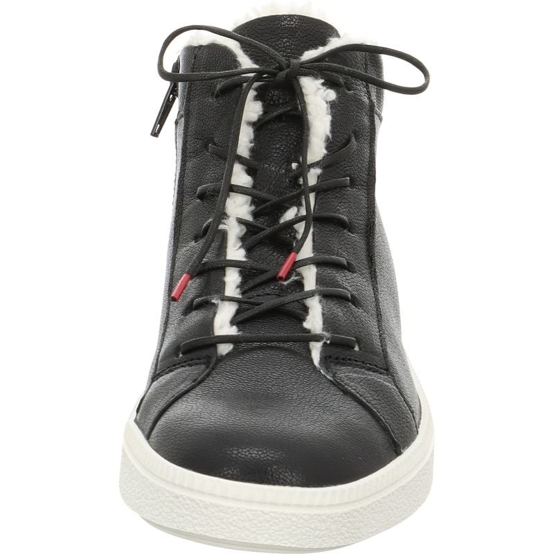 Think TURNA WOMEN Woman Sneakers high - Material: Leather in Black