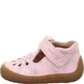 Superfit SATURNUS Mädchen Sandale - Material: Leder in Rosa