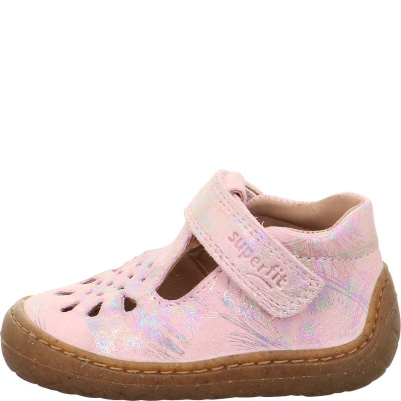 Superfit SATURNUS Mädchen Sandale - Material: Leder in Rosa