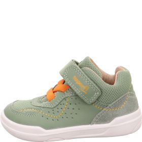 Superfit SUPERFREE Sneaker high - Material: Leder/Textil in Grün