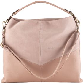Think! THINK! BAG Damen Tasche - Material: Leder in Rosa