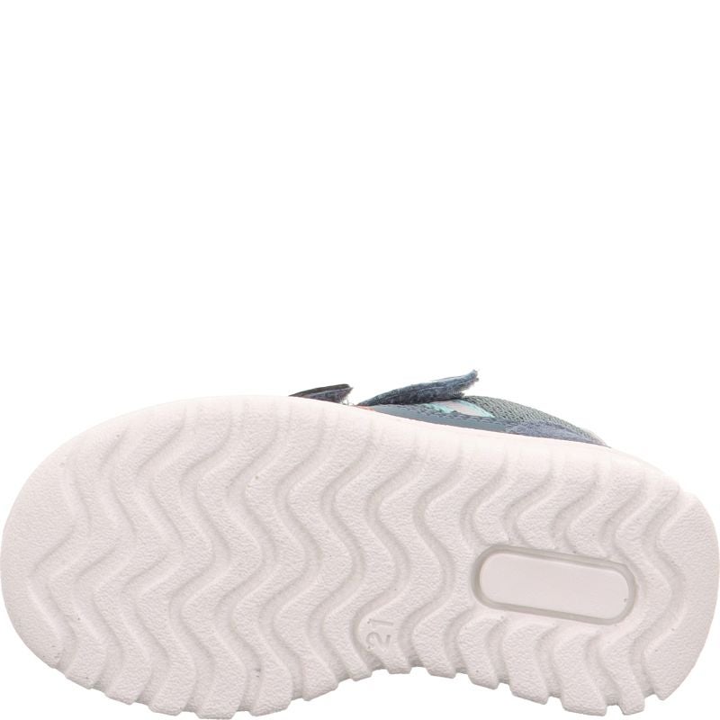 Superfit SPORT7 MINI Boys Sneakers low - Material: Leder/Sonstiges Material/Texti in Blue
