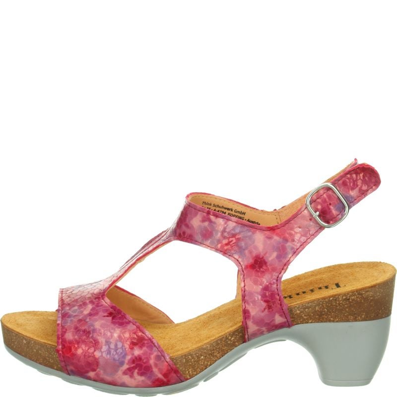 Think TRAUDI Woman  - Material: Leather in Multi Colour