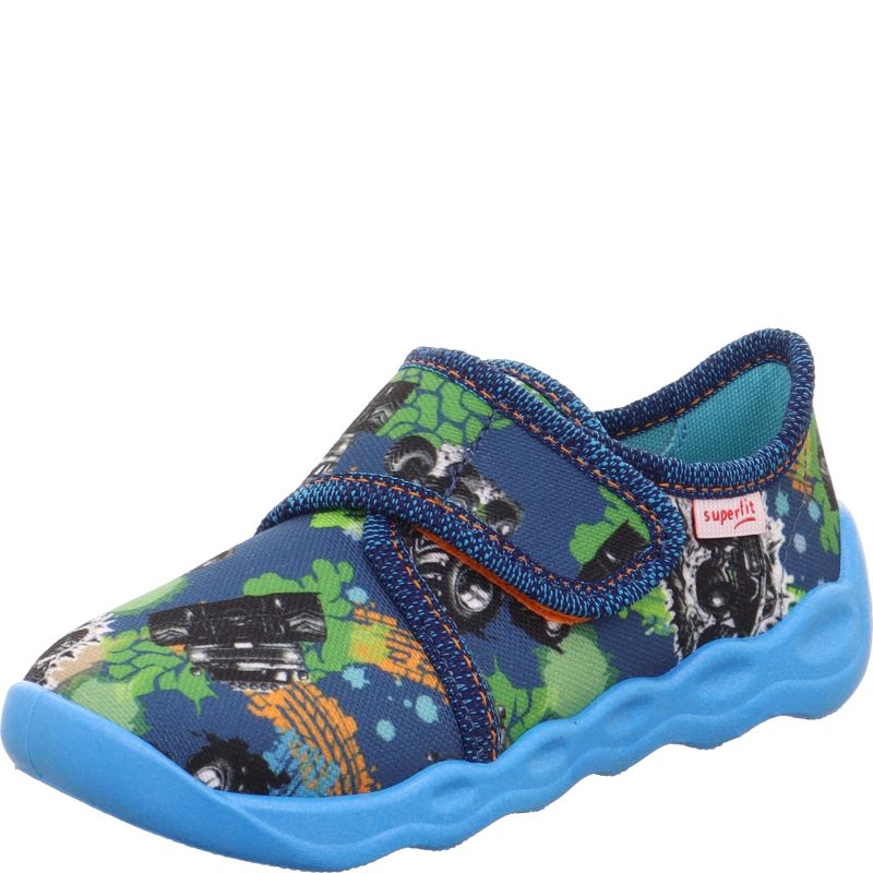 Superfit BUBBLE Slipper - Material: Textile in Blue