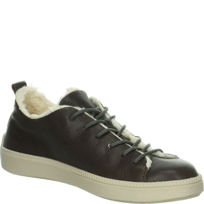 Think TURNA WOMEN Woman Sneakers low - Material: Leather in Grey