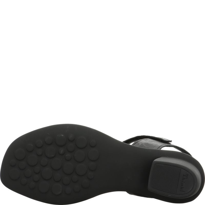 Think VIVI Sandal - Material: Leather in Grey