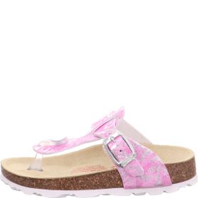 Superfit FUSSBETTPANTOFFEL Girls Slipper - Material: Sonstiges Material in Rose
