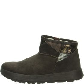 Think! COMODA Damen Stiefelette - Material: Leder in Braun