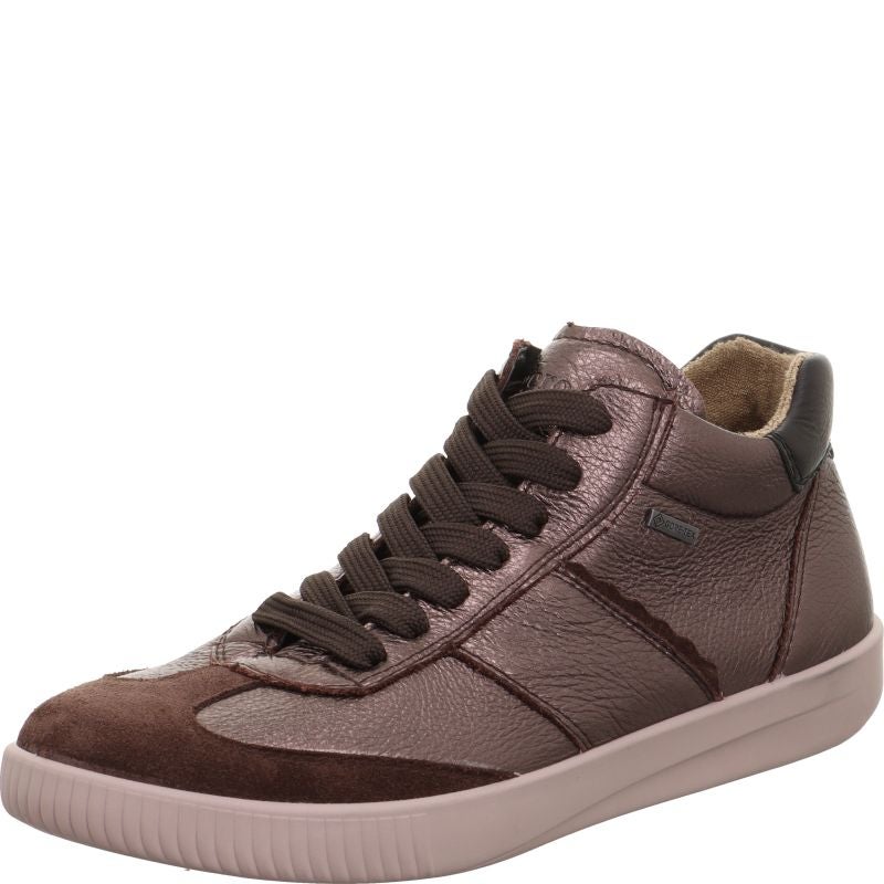 Legero SILENCE Damen Sneaker high - Material: Leder in Braun