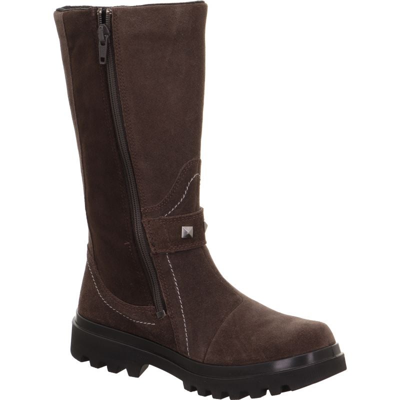 Superfit ABBY NOVA Girls Boot - Material: Leather/Textil in Brown