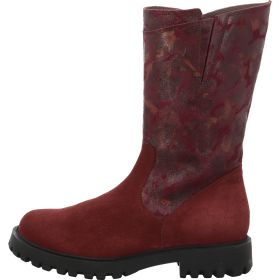 Think! TRENTO Damen Stiefelette - Material: Leder in Rot