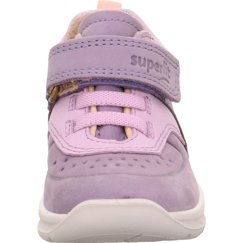 Superfit BREEZE Sneakers high - Material: Leather in Purple