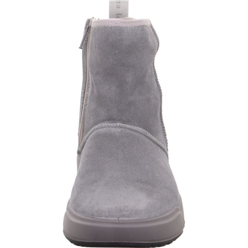 legero COSY Damen Stiefelette - Material: Leder in Grau