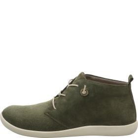 Think! NATURE Damen Sneaker high - Material: Leder in Oliv