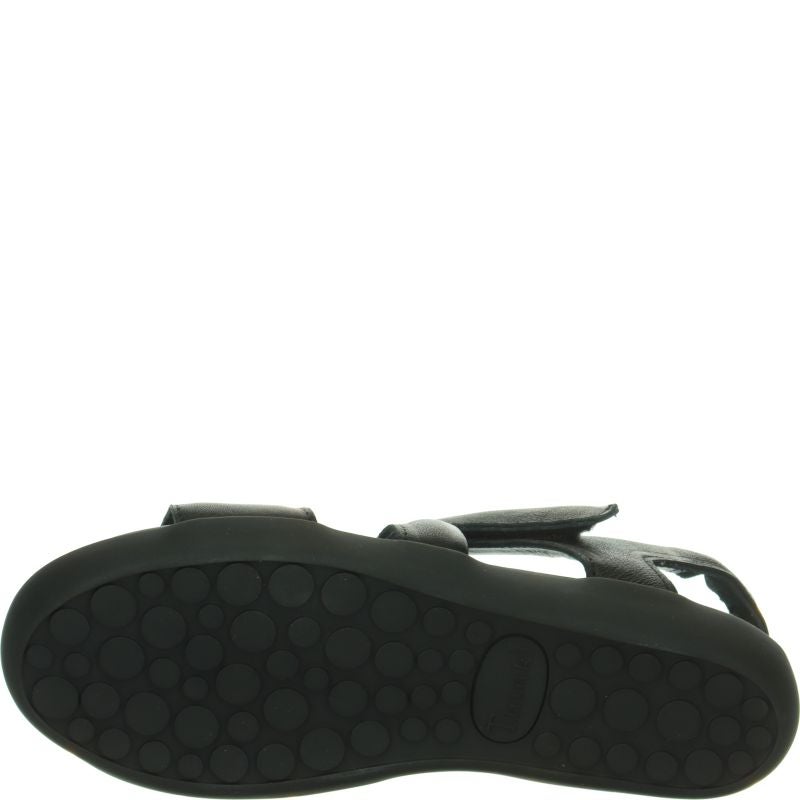 Think NATURE SAND Woman  - Material: Leather in Black