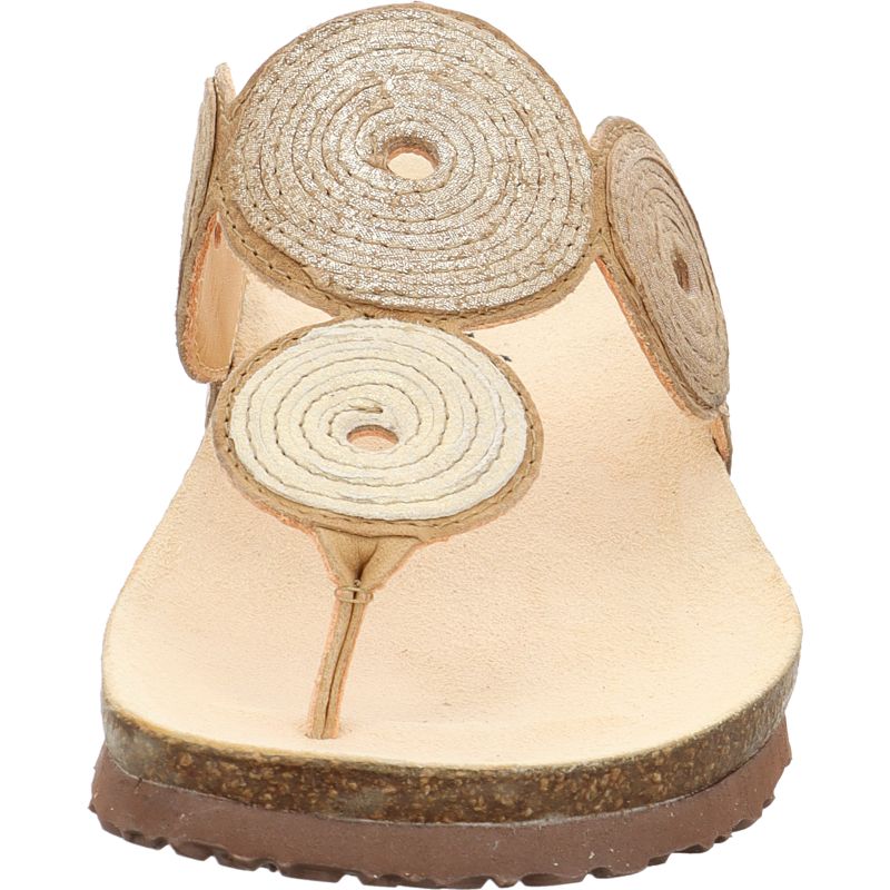 Think JULIA DAMEN Woman Mules - Material: Leather in Beige
