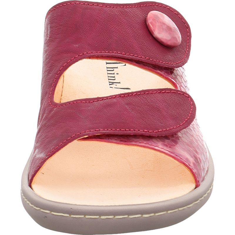Think CAMILLA DAMEN Woman Mules - Material: Leather in Purple