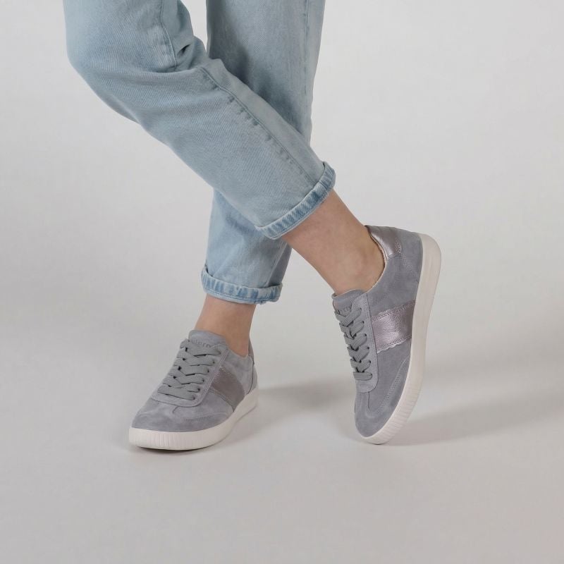 Legero SILENCE Woman Sneakers low - Material: Leather in Blue