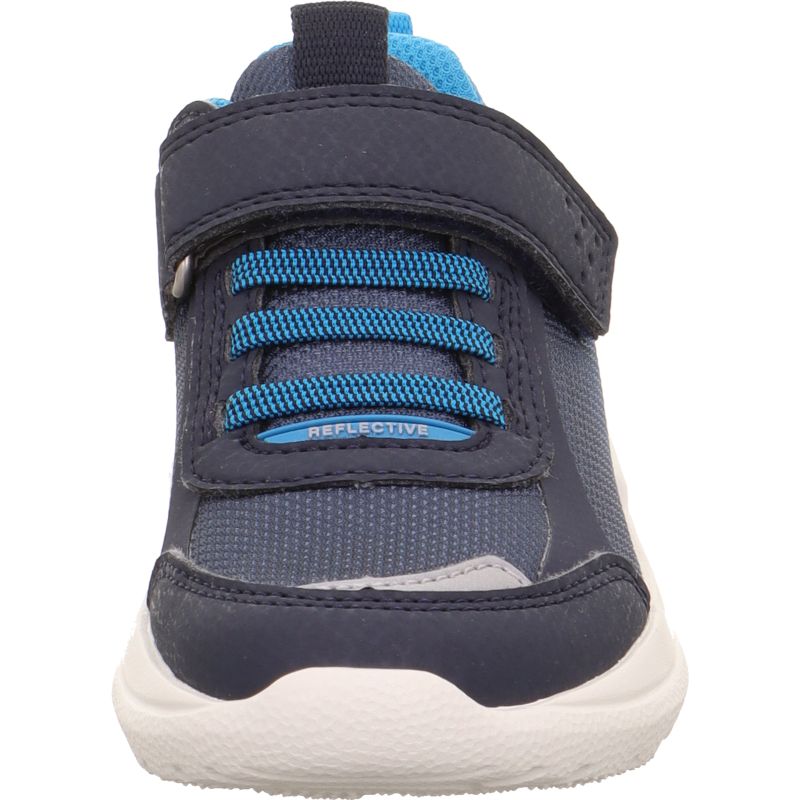 Superfit RUSH Sneakers low - Material: TextilSonstigesMaterial in Blue