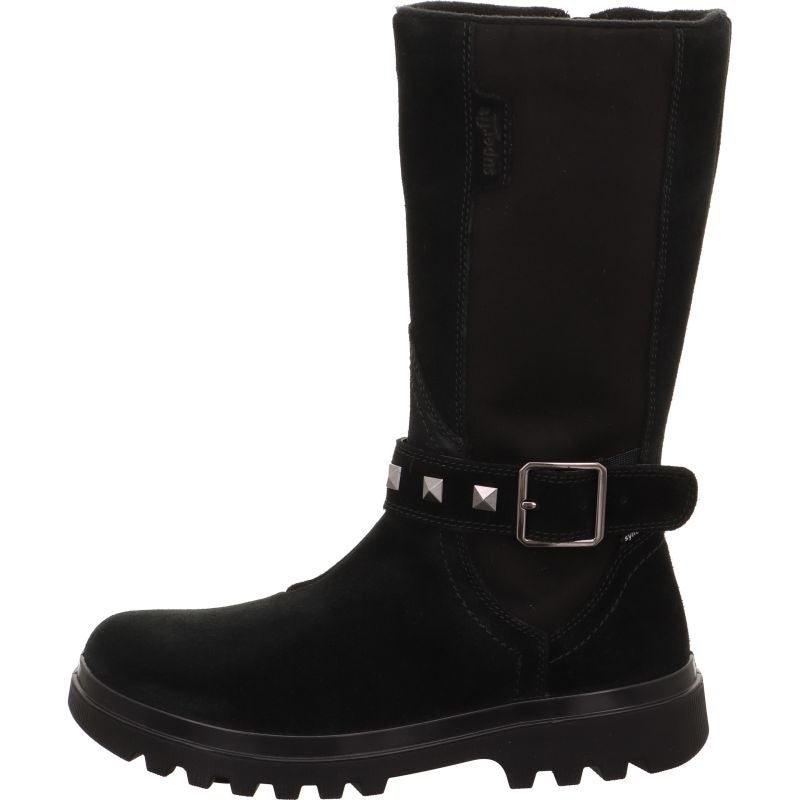 Superfit ABBY NOVA Girls Boot - Material: Leather/Textil in Black