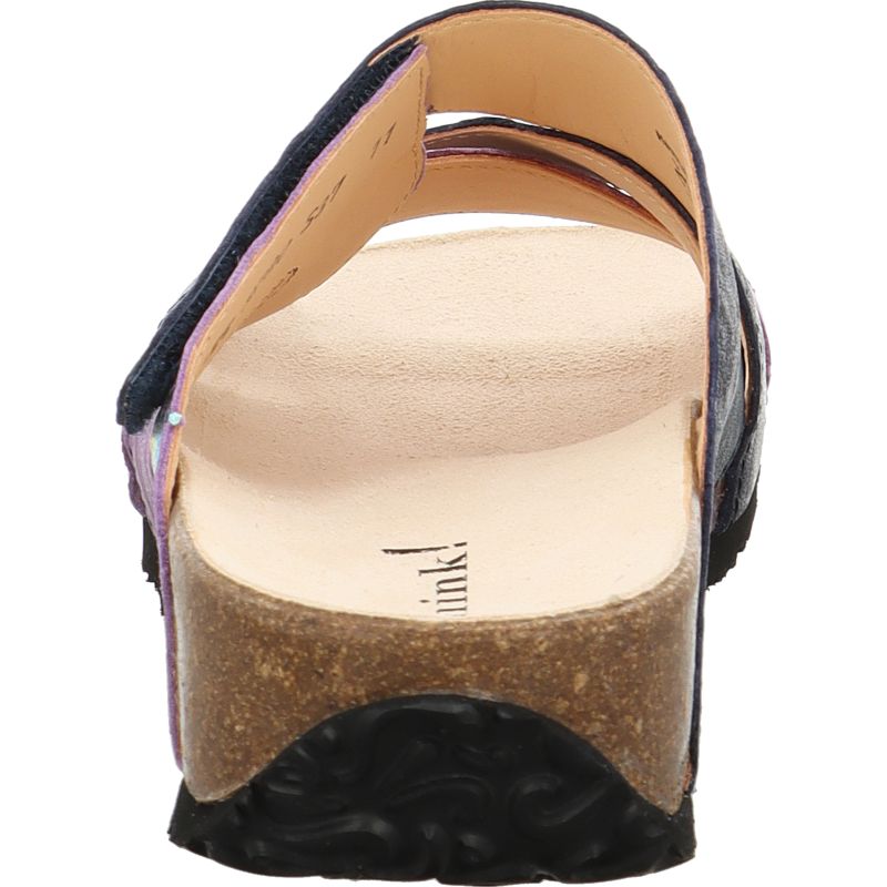 Think MIZZI DAMEN Woman  - Material: Leather in Blue