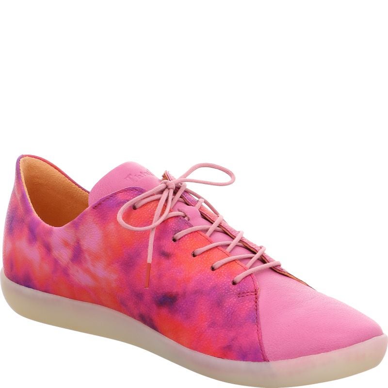 Think NATURE Woman Sneakers low - Material: Leather in Pink