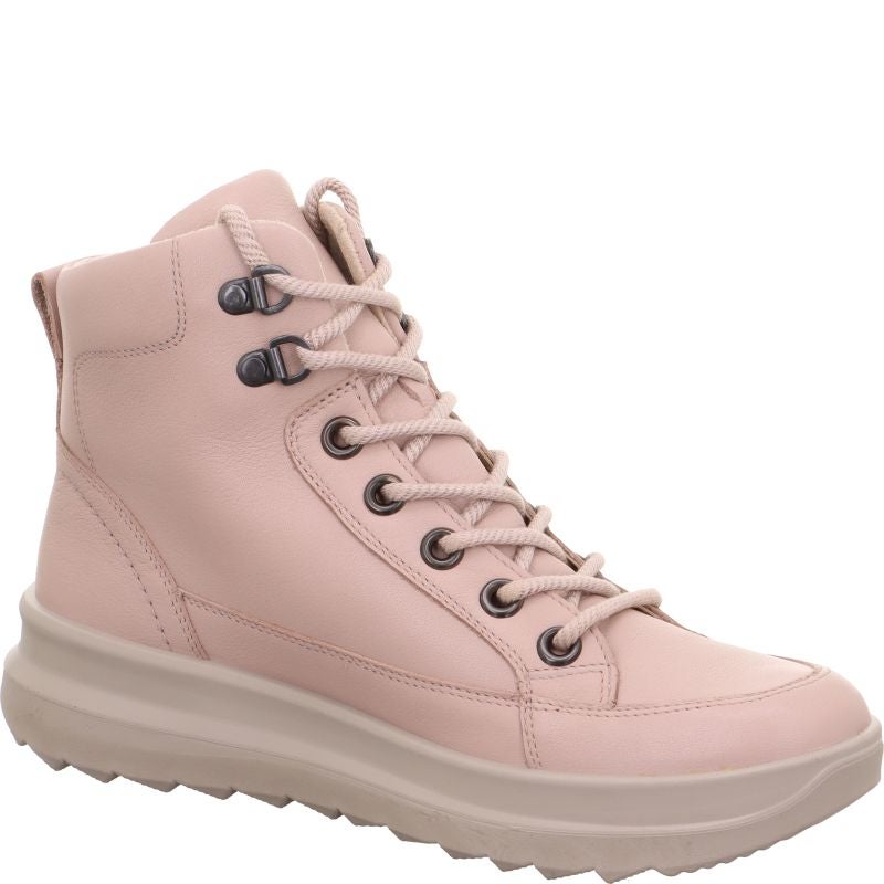 Legero DREAMER Damen Schnürboots - Material: Leder in Rosa