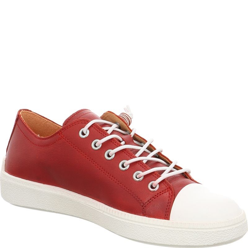 Think! TURNA DAMEN Damen Sneaker low - Material: Leder in Rot