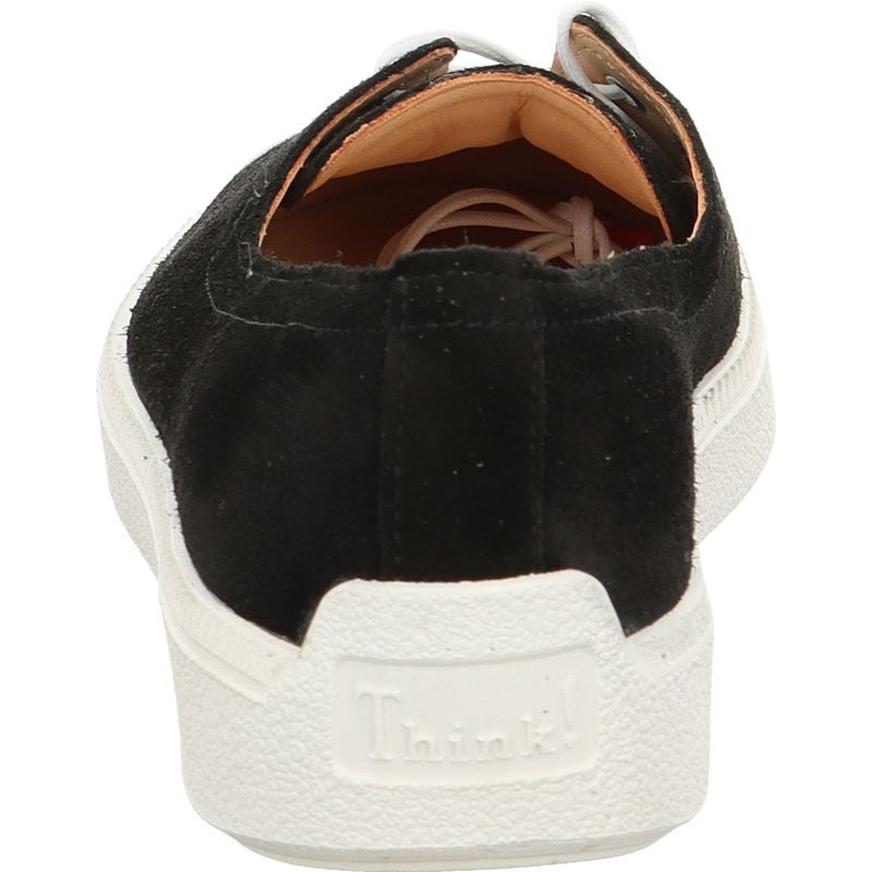 Think! TURNA DAMEN Damen Sneaker low - Material: Leder in Schwarz