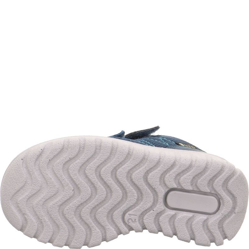 Superfit SPORT7MINI Sneakers low - Material: LederSonstigesMaterialTexti in Blue
