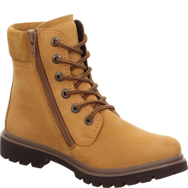 Legero MONTA Woman Boot - Material: Leather in Yellow