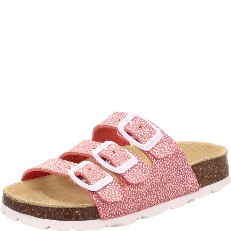 Superfit FUSSBETTPANTOFFEL Girls Slipper - Material: Sonstiges Material in Pink