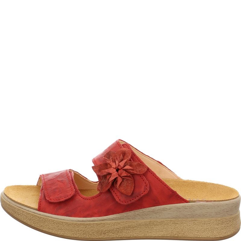 Think MEGGIE Woman Mules - Material: Leather in Red