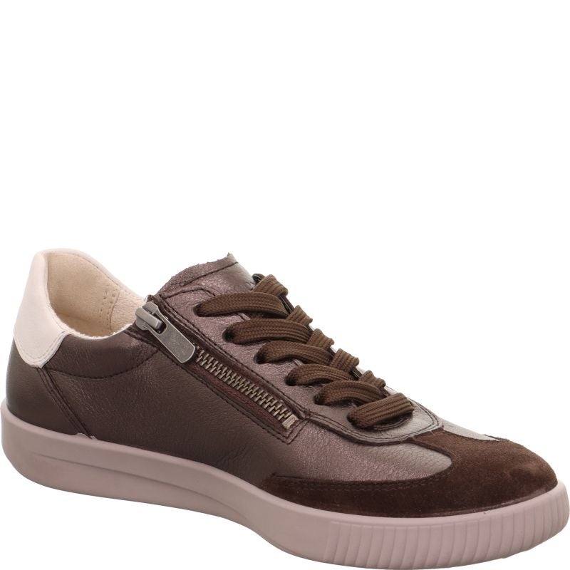 Legero SILENCE Woman Sneakers low - Material: Leather in Brown
