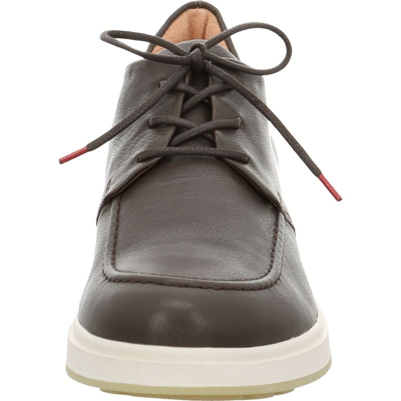 Think COGITA Woman Lace up shoe - Material: Leather in Grey