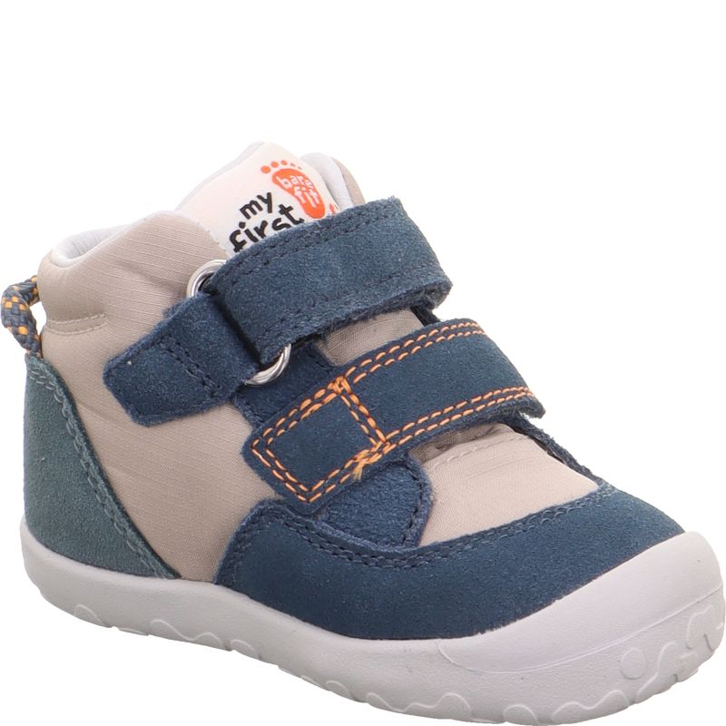 Superfit FLUMMI Girls Sneakers high - Material: Leather/Textil in Blue