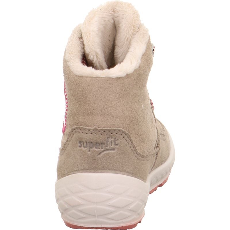 Superfit GROOVY 2.0 Girls Boot - Material: Leather/Textil in Beige