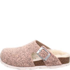 Superfit FUSSBETTPANTOFFEL Girls Clog - Material: Textile in Brown