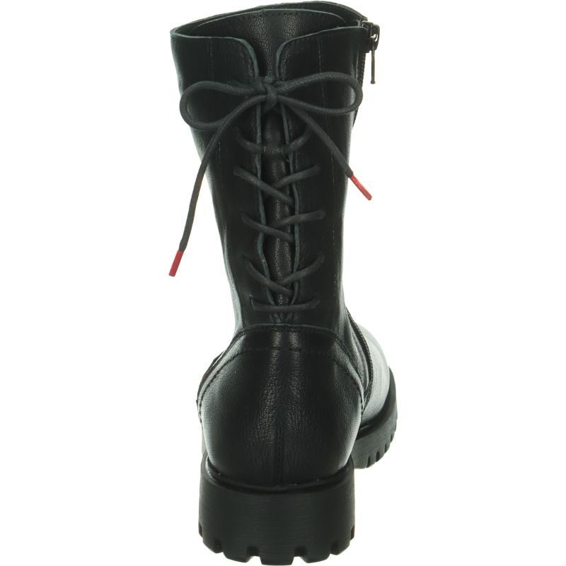 Think TRENTO Woman Ankle boot - Material: Leather in Black