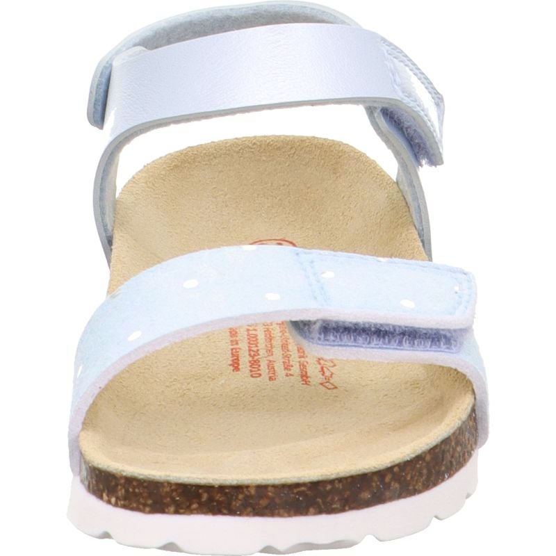 Superfit FUSSBETTPANTOFFEL Girls Sandal - Material: Sonstiges Material in Blue