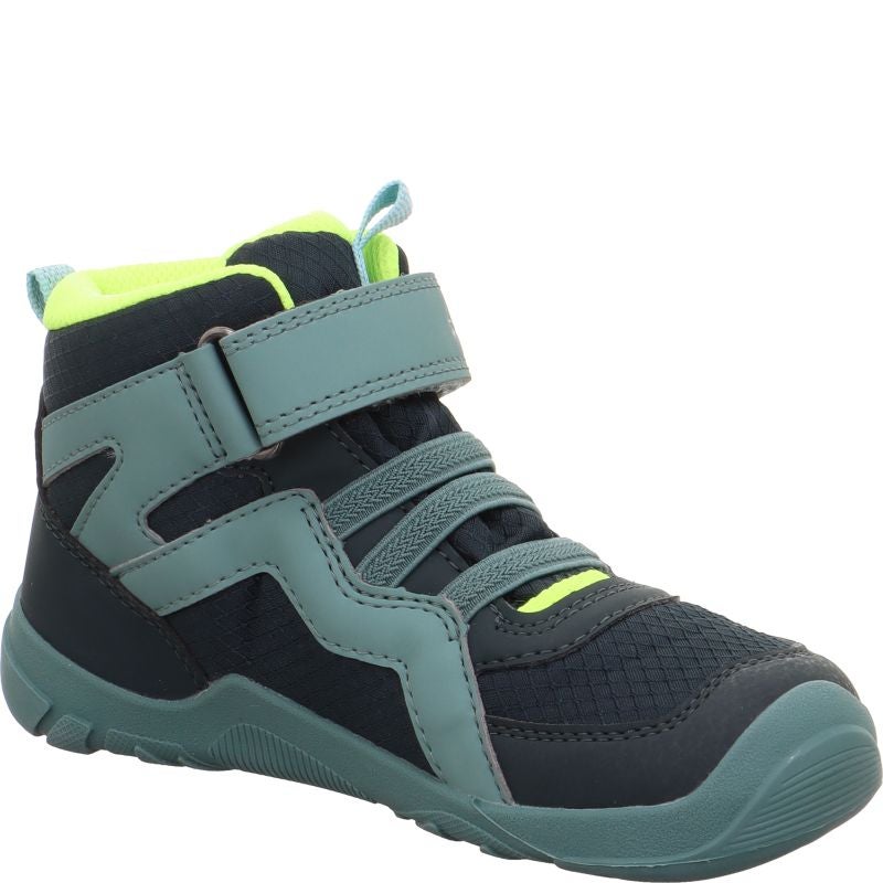 Superfit TRACE Unisex | Jungen Sneaker high - Material: Textil/Sonstiges Material in Grün